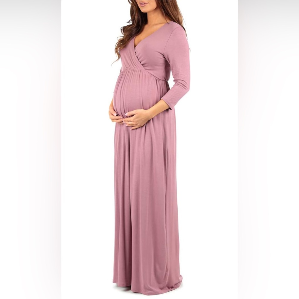 Motherbee S Lilac Maxi Dress